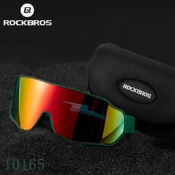 image-ROCKBROS Polarized Cycling Glasses Clear Bike Glasses Eyewear UV400 Outdoor Sport Sunglasses Men Women Cycling Sunglasses