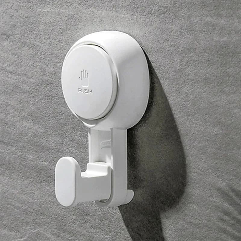 image-Removable Vacuum Suction Cup Hooks Bathroom Robe Towel Holder Hook Kitchen Home Daily Accessories