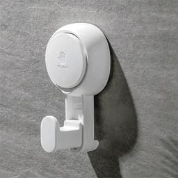 image-Removable Vacuum Suction Cup Hooks Bathroom Robe Towel Holder Hook Kitchen Home Daily Accessories