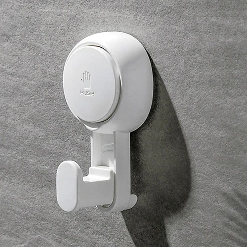 image-Removable Vacuum Suction Cup Hooks Bathroom Robe Towel Holder Hook Kitchen Home Daily Accessories