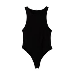 image-2022 summer solid sexy bodycon women bodysuits female 4 color green slim casual bodysuit chic lady club short playsuits femme