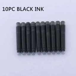 image-Luxury Frosted Leather Fountain Pen EF Black Nib Gun Grey Business Office School Supplies Writing Ink Pen
