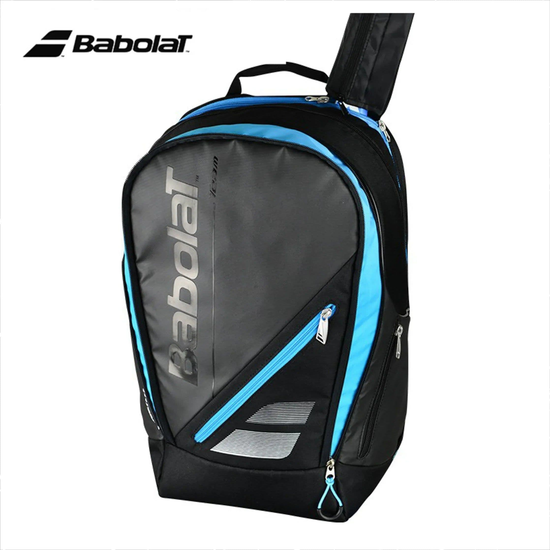 image-2021 Babolat White Gold WIM Tennis Backpack Men Women Durable 2-Pack PU Squash De Padel Tennis Bag Shoes Accessories Storage Bag