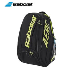 image-2021 Babolat White Gold WIM Tennis Backpack Men Women Durable 2-Pack PU Squash De Padel Tennis Bag Shoes Accessories Storage Bag