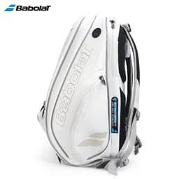 image-2021 Babolat White Gold WIM Tennis Backpack Men Women Durable 2-Pack PU Squash De Padel Tennis Bag Shoes Accessories Storage Bag