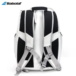 image-2021 Babolat White Gold WIM Tennis Backpack Men Women Durable 2-Pack PU Squash De Padel Tennis Bag Shoes Accessories Storage Bag