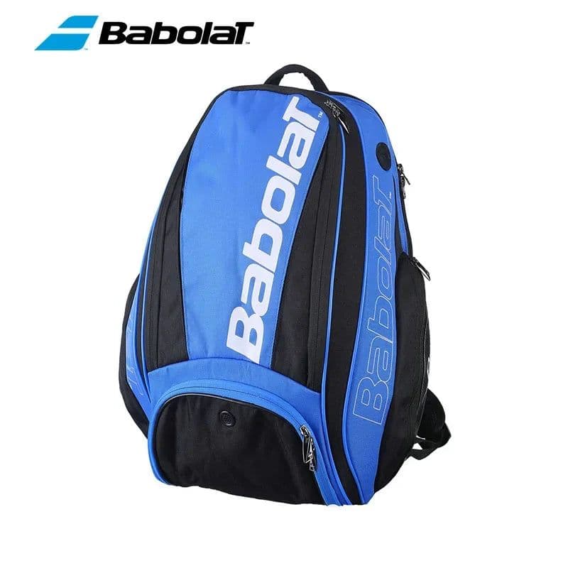 image-2021 Babolat White Gold WIM Tennis Backpack Men Women Durable 2-Pack PU Squash De Padel Tennis Bag Shoes Accessories Storage Bag