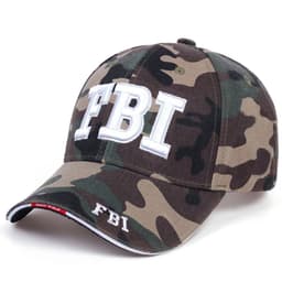 image-New Fashion Baseball Hat Adjustable Unisex Fbi Letter Embroidery Outdoor Casual Caps Hip Hop Gorras Gift for Girlfriend