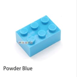 image-40pcs DIY Building Blocks Thick Figures Bricks 2x3 Dots Educational Creative Size Compatible With 3002 Plastic Toys for Children