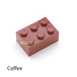 image-40pcs DIY Building Blocks Thick Figures Bricks 2x3 Dots Educational Creative Size Compatible With 3002 Plastic Toys for Children