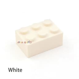 image-40pcs DIY Building Blocks Thick Figures Bricks 2x3 Dots Educational Creative Size Compatible With 3002 Plastic Toys for Children