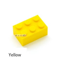 image-40pcs DIY Building Blocks Thick Figures Bricks 2x3 Dots Educational Creative Size Compatible With 3002 Plastic Toys for Children