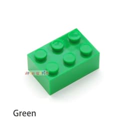 image-40pcs DIY Building Blocks Thick Figures Bricks 2x3 Dots Educational Creative Size Compatible With 3002 Plastic Toys for Children