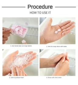 image-1000 PCS/1set Portable Disposable Soap Mini Cleaning Hand Washing Soap Papers Scented Slice Washing Bath Travel Small Soap