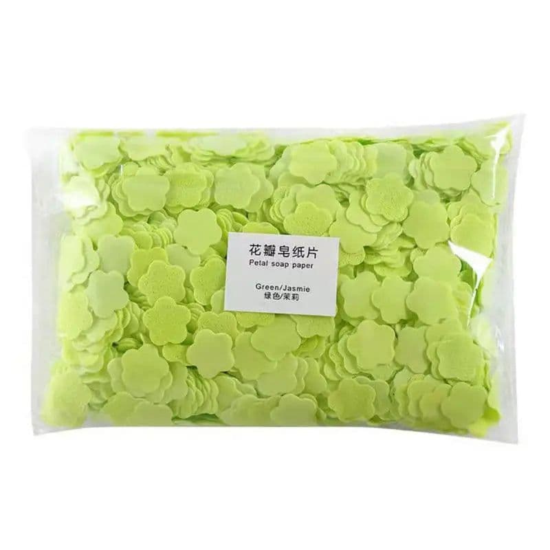 image-1000 PCS/1set Portable Disposable Soap Mini Cleaning Hand Washing Soap Papers Scented Slice Washing Bath Travel Small Soap