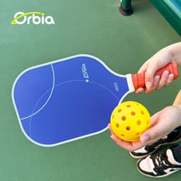 image-Orbia Sports Pickleball Paddles Glass Fiber Surface USAPA Approved Set PP Honeycomb Core Gift Kit Indoor Outdoor Sports