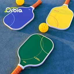 image-Orbia Sports Pickleball Paddles Glass Fiber Surface USAPA Approved Set PP Honeycomb Core Gift Kit Indoor Outdoor Sports