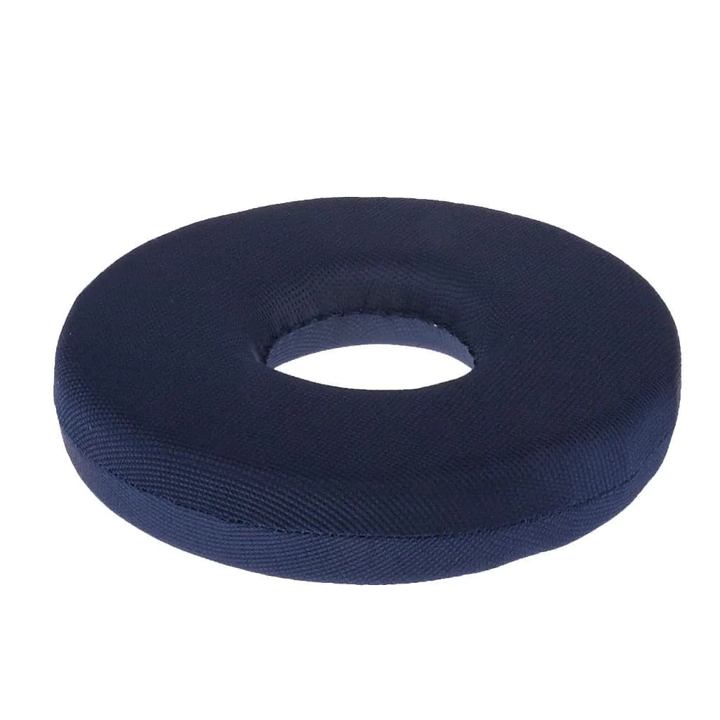 image-Donut Pillow Seat Cushion Orthopedic Design | Tailbone & Coccyx Memory Foam Pillow | Pain Relieve for Hemorrhoid, Surgery