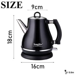 image-1.2L Colorful 304 Stainless Steel Electric Kettle 1500W Household 220V Quick Heating Electric Boiling Tea Pot Sonifer