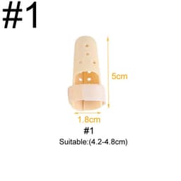 image-Tcare 1Piece Finger Splint Brace Adjustable Finger Support Protector for Fingers Arthritis Joint Finger Injury Brace Pain Relief