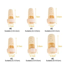 image-Tcare 1Piece Finger Splint Brace Adjustable Finger Support Protector for Fingers Arthritis Joint Finger Injury Brace Pain Relief