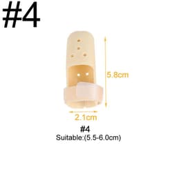 image-Tcare 1Piece Finger Splint Brace Adjustable Finger Support Protector for Fingers Arthritis Joint Finger Injury Brace Pain Relief
