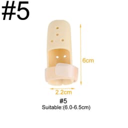 image-Tcare 1Piece Finger Splint Brace Adjustable Finger Support Protector for Fingers Arthritis Joint Finger Injury Brace Pain Relief