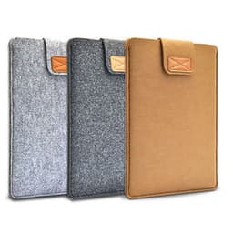 image-13Inch 15inch Felt Sleeve Slim Tablet Case Cover Bag for MacBooks Air Pro Solid Color Tablet Storage Bag