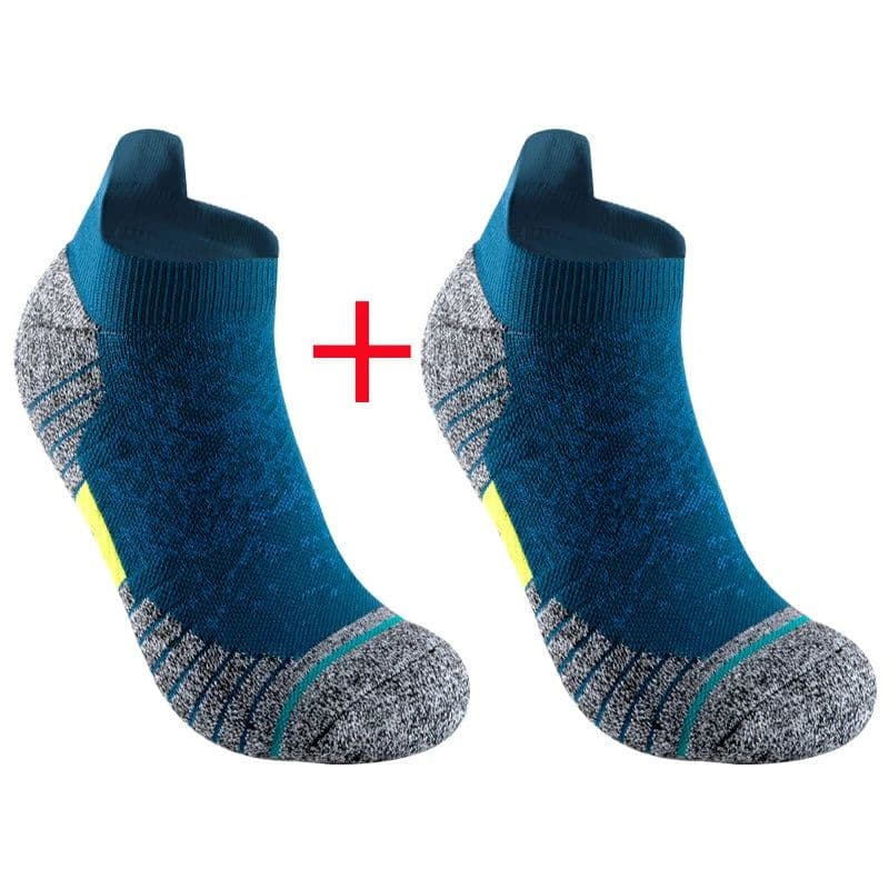 image-2 Pairs Bike Socks Men Nurse Compression Cycling For Women Mtb Guard Socks Stockings Sport Grip Barre Socks Invisible socks