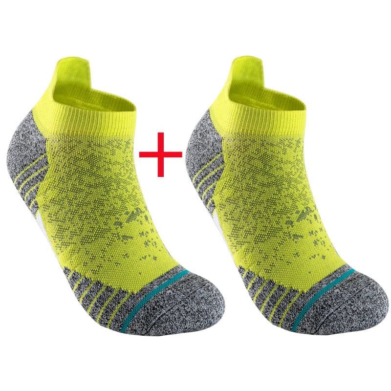image-2 Pairs Bike Socks Men Nurse Compression Cycling For Women Mtb Guard Socks Stockings Sport Grip Barre Socks Invisible socks