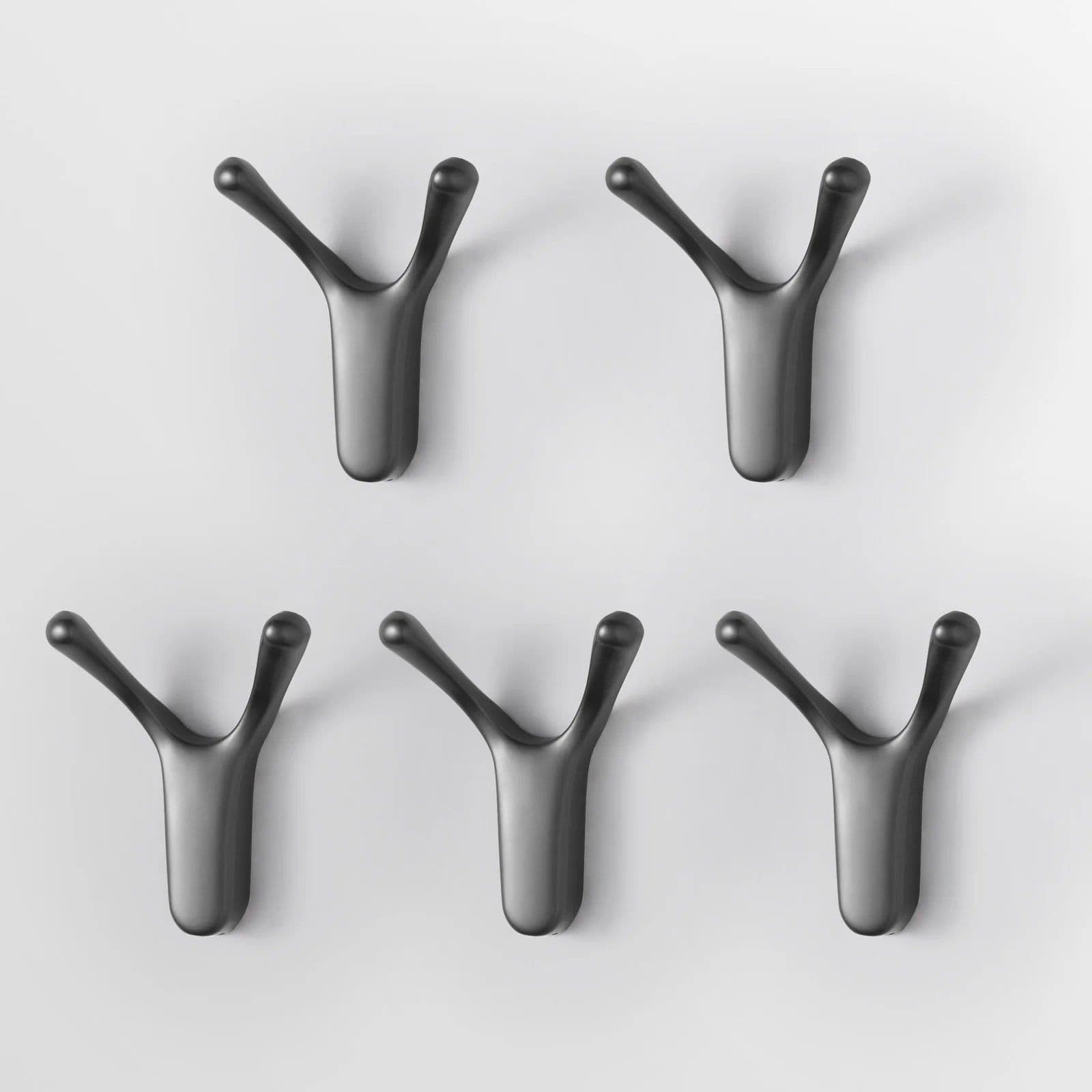 image-SARIHOSY 1/5Pcs Gold Wall Hooks Bathroom Accessories for Towel Coat Key Golden Coat Hooks Y-Shaped Decorative Hook