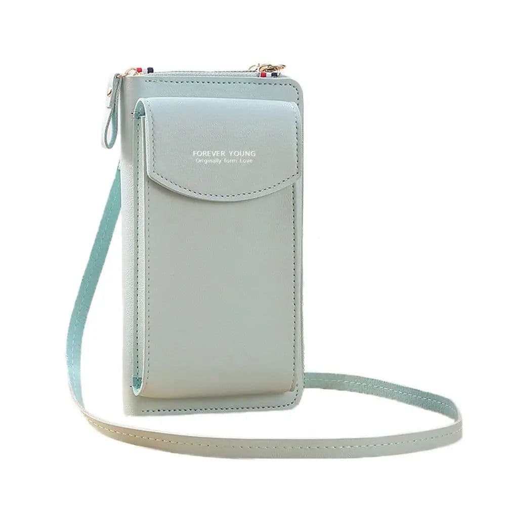 image-Large Capacity Purses Fashion Mobile Phone Bags Multifunctional Shoulder Strap Bag PU Leather Card Holder Girls Accessories