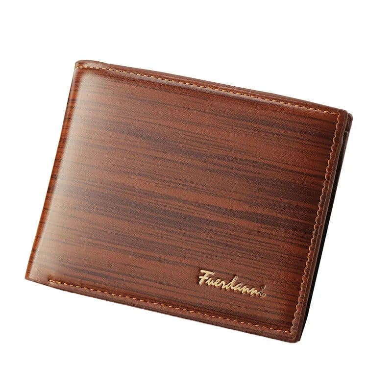 image-2024 New Men's Wallet Casual Carteras Short Wallet Men PU Leather Billetera Hombre Luxury Small Zipper Coins Bag Cartera Hombr