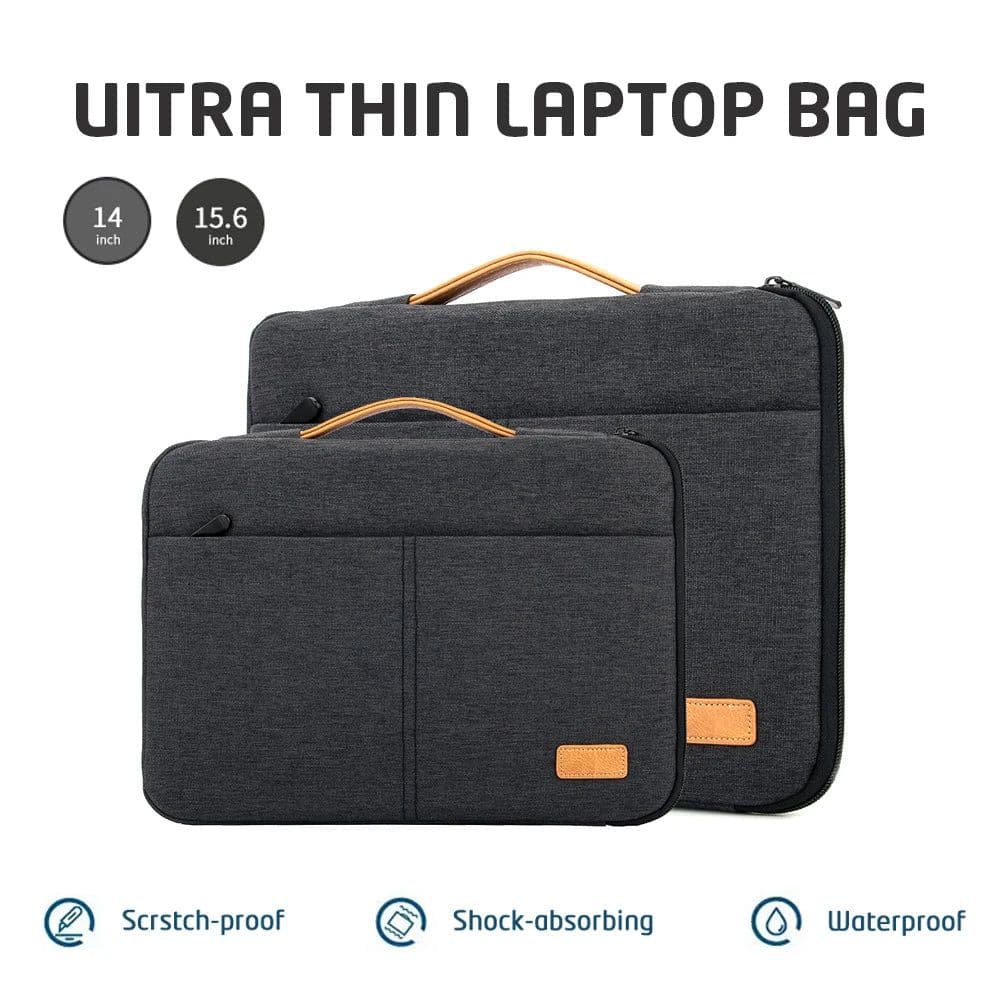 image-Protective Laptop Sleeve Case for 13.3 14 15.6 16 Inch New MacBook Pro M3 Max M2 M1 Slim Carrying Laptop Bag Men Women