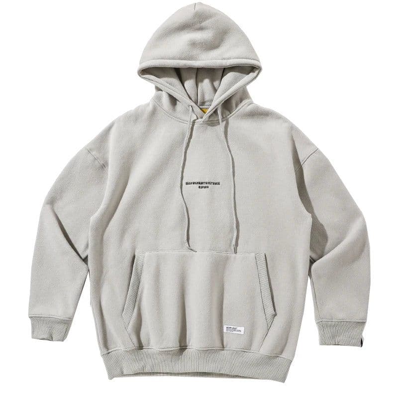 image-Plus Size Harajuku High Quality Thin Fleece Hoodie Japanese Streetwear Hip Hop Sweatshirt Men Clothing Korean Couple Pullover
