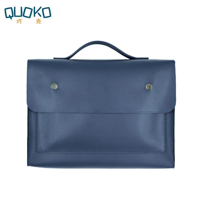 image-Laptop Bag 13.3 14 15.6 Inch Waterproof Notebook Case Sleeve For Macbook Air Pro Computer Shoulder Handbag Women Men Briefcase
