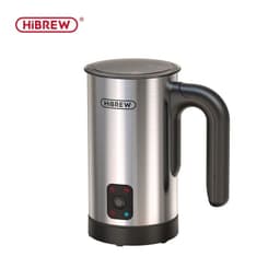 image-HiBREW 4 in 1 Milk Frother Frothing Foamer Fully automatic Milk Warmer Cold/Hot Latte Cappuccino Chocolate Protein powder M3A