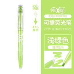 image-PILOT SW-FL Frixion Erasable Highlighter Pastel Color Fluorescent Marker Pen 12 Colors Japan