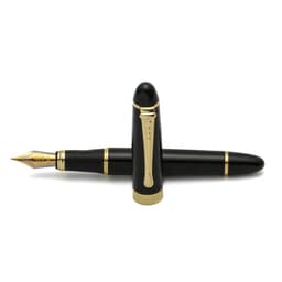 image-Jinhao Classic Fountain Pen, Luxury Gold Trim Iraurita Tip Medium Writing, Jin Hao 450 Office Signature School Calligraphy A6293