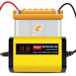 image-Car Battery Charger Car Accessories 3 Stages Lead Acid AGM GEL Battery-chargers