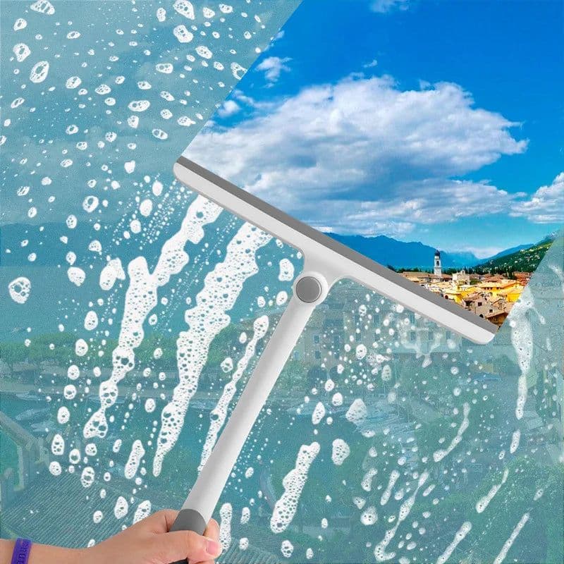 image-Glass Wiper Window Cleaning Brush Silicone Multifunction Scraper Floor Cleaning Kitchen Bathroom Accessories Household Tools