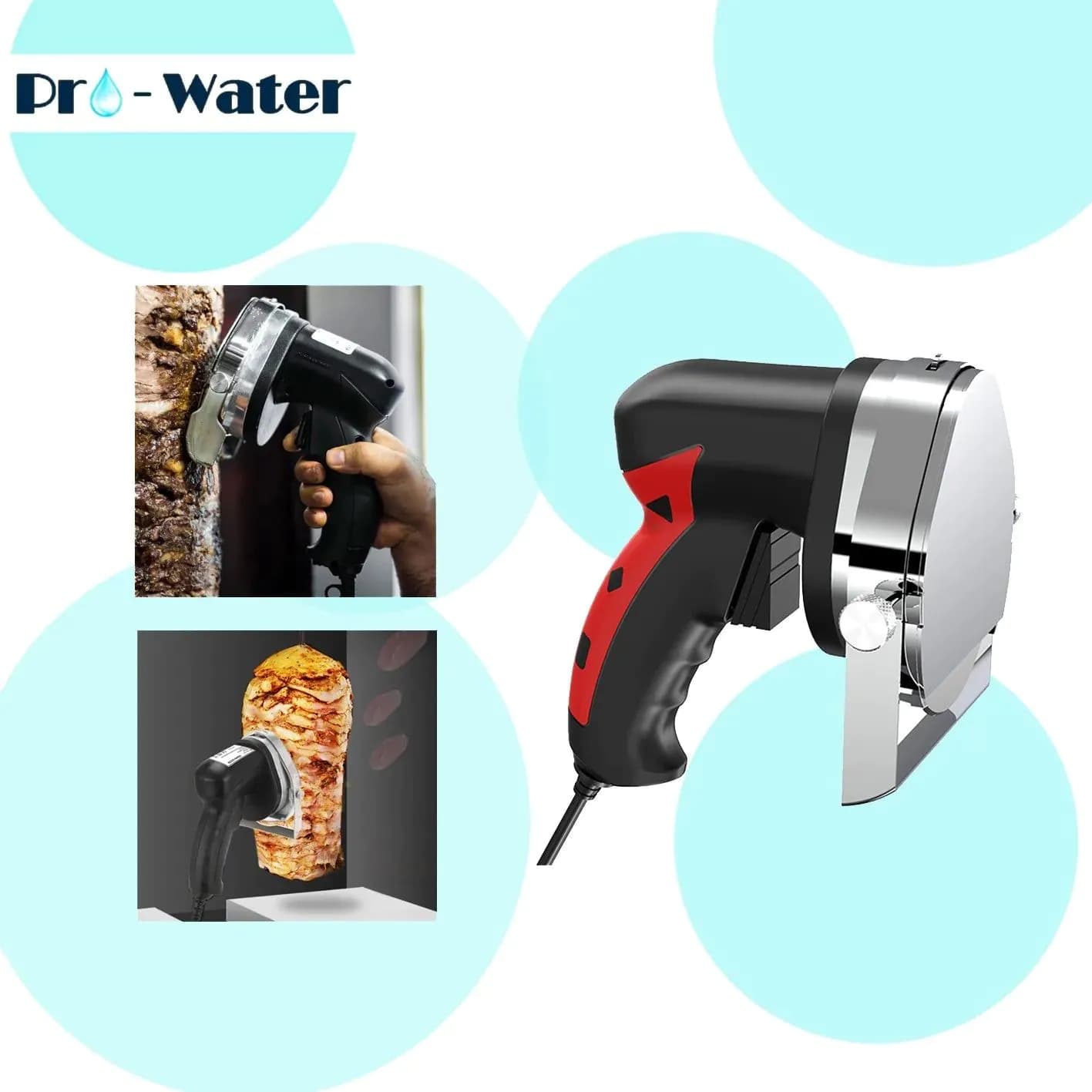 image-Roast Meat Slicer Commercial Electric Kebab Knife Shawarma Cutter Handheld BBQ Beaf Cutting Machine Gyro Knife