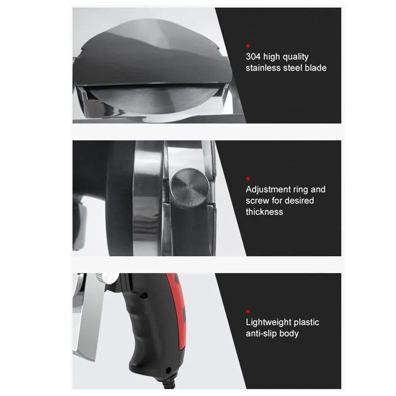 image-Roast Meat Slicer Commercial Electric Kebab Knife Shawarma Cutter Handheld BBQ Beaf Cutting Machine Gyro Knife