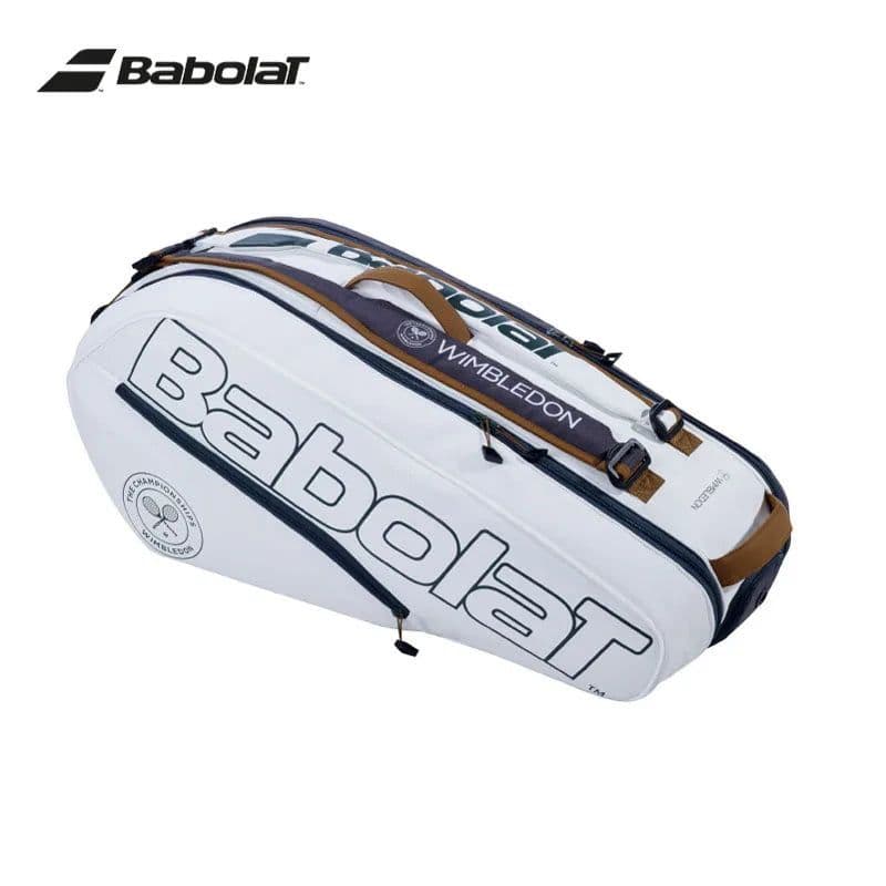 image-Purple Edition BABOLAT Pure Aero Rafa 6Pack Tennis Bag Nadal Court Tennis Racket Bag Durable Unisex Padel Squash Tenis Backpack