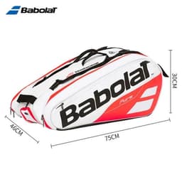 image-Purple Edition BABOLAT Pure Aero Rafa 6Pack Tennis Bag Nadal Court Tennis Racket Bag Durable Unisex Padel Squash Tenis Backpack