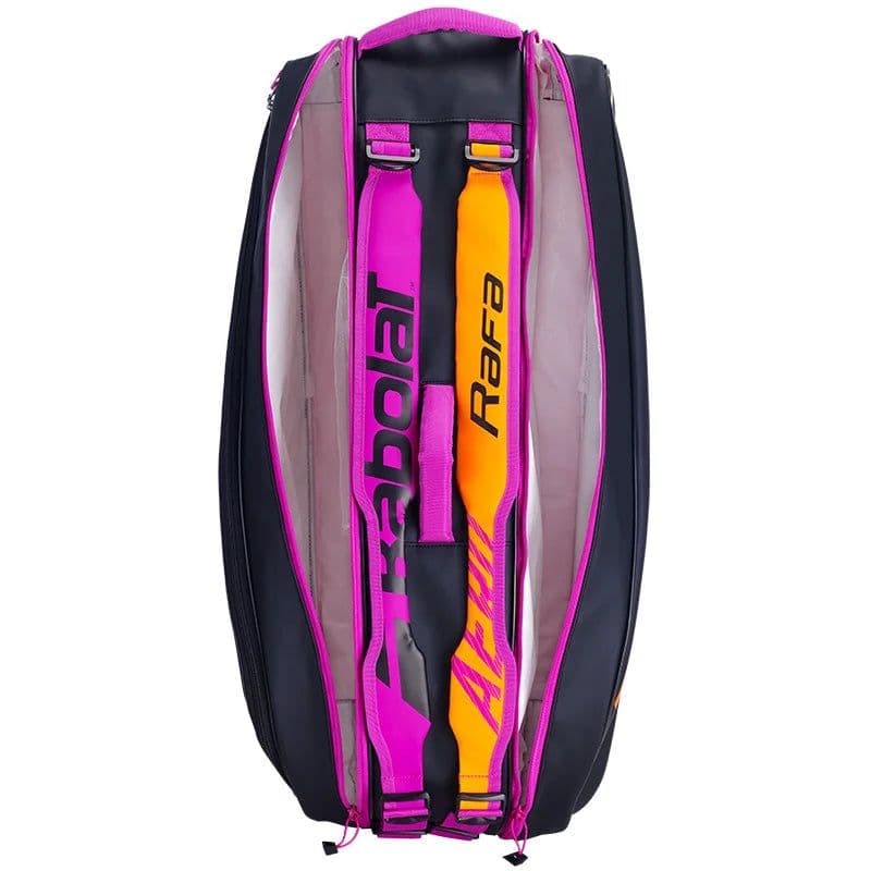 image-Purple Edition BABOLAT Pure Aero Rafa 6Pack Tennis Bag Nadal Court Tennis Racket Bag Durable Unisex Padel Squash Tenis Backpack
