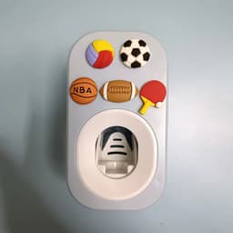 image-Automatic Kids Toothpaste Dispenser Toothpaste Squeezer for Children Household Cartoon Toothbrush Holder Bathroom Accessories