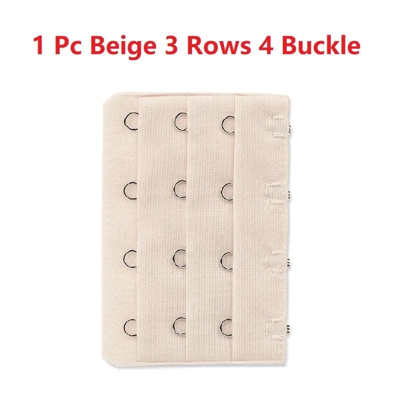 image-1/3/6PCS Bra Extension Lingerie Strap Extender Replacement With 2 Hooks Bar Extenders -MX8