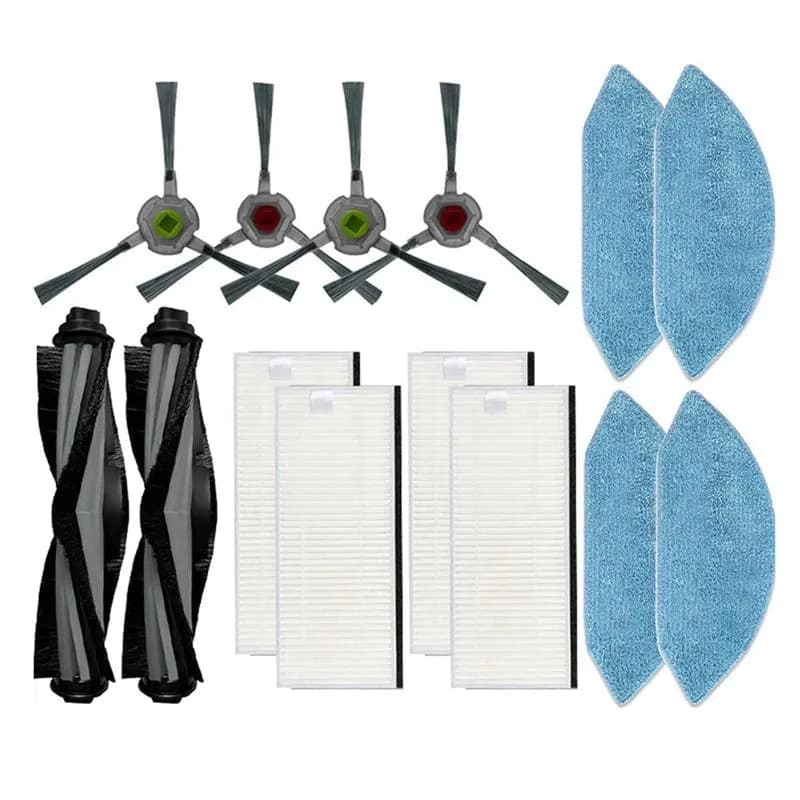 image-Main Side Brush Hepa Filter Mop Cloth Replacement Parts Home Appliance Accessories For Ecovacs Deebot U2 Pro DGN22 Robot