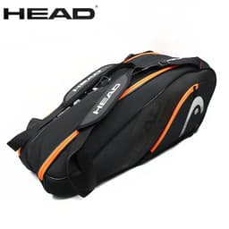 image-HEAD Tennis Racket Bag Sports Bag Large Capacity 6-9 Racquets Men Women Badminton Bag Tennis Racket Backpack Tenis Squash Padel